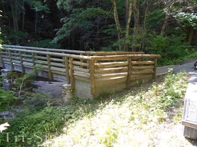 Appalachian Trail Bridge Rail Extension