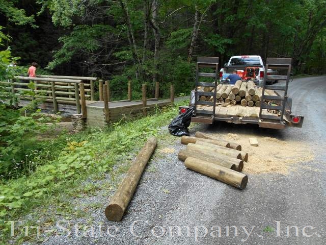 Appalachian Trail Bridge Rail Extension